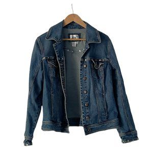 Live A Little Vintage Denim Jean Jacket Size M